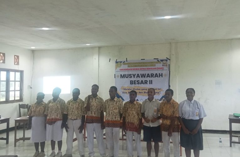 SMKS Anigou Kesehatan Nabire Tetapkan Pengurus OSIS 2025–2026, Siap Wujudkan Siswa Berkarakter dan Berprestasi