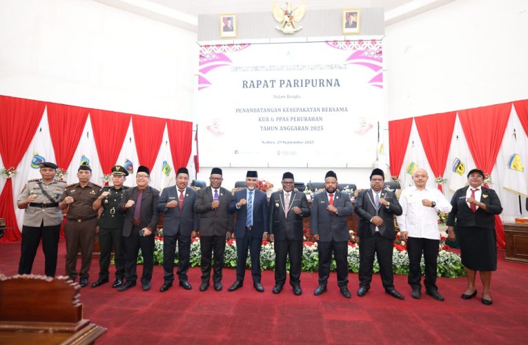 Resmi! DPR Papua Tengah dan Gubernur Sepakati Perubahan KUA-PPAS 2025, Ini Dampaknya untuk Rakyat